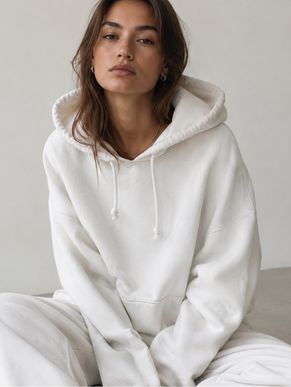 TNA by Aritzia Sweatfleece Cozy Fleece Boyfriend Fit